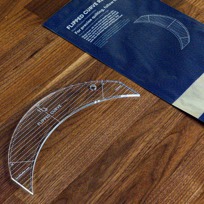 Flipped Curve Ruler