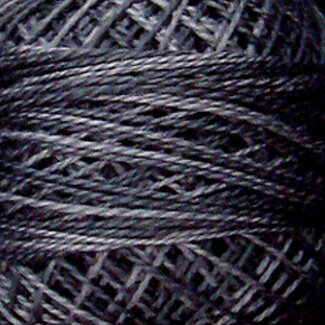 Valdani Perle Cotton Size 8, variegated: O126 - Old Cottage Grey