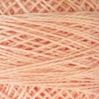 Valdani Perle Cotton Size 12 Solid: 62 - Peach Rose Light