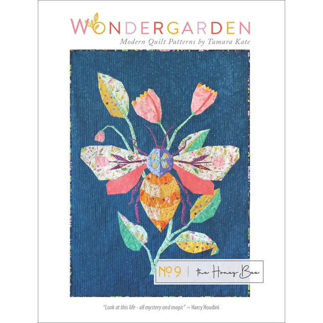 Wonder Garden No 9 - The Honey Bee Quilt Pattern