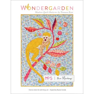 Tamara Kate Wonder Garden No 5 - The Monkey Quilt Pattern