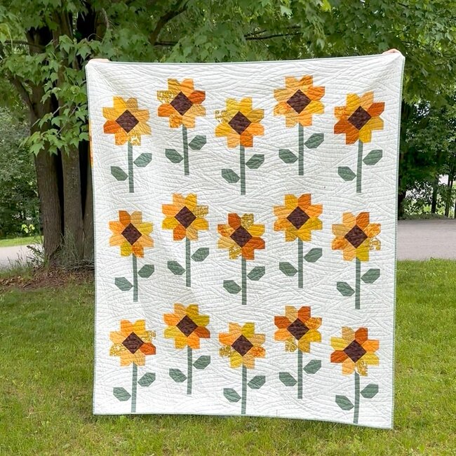 Sunflowers Quilt Pattern