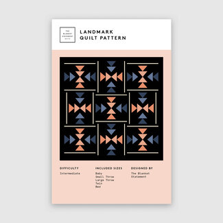 The Blanket Statement Landmark Quilt Pattern