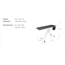 The Longboard 350LB 52" x 19.5" Ironing Board with Vera Foam Cover