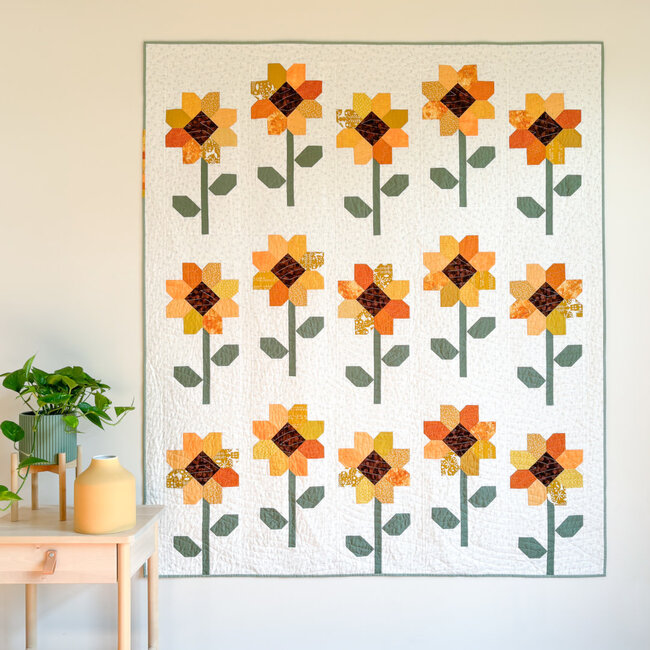 Sunflowers Quilt Pattern