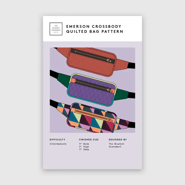 Emerson Crossbody Quilted Bag Pattern