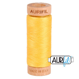 AURIFIL Aurifil 80 WT cotton 1135 Pale Yellow