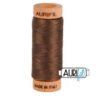 AURIFIL Aurifil 80 WT cotton 1140 Bark