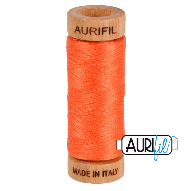 Aurifil 80 WT cotton 1154 Dusty Orange