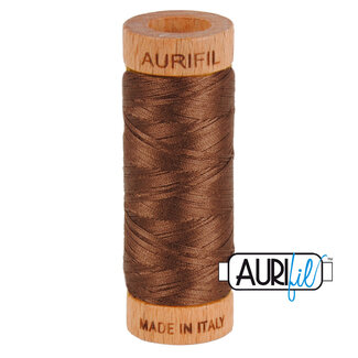 AURIFIL Aurifil 80 WT cotton 1285 Medium Bark