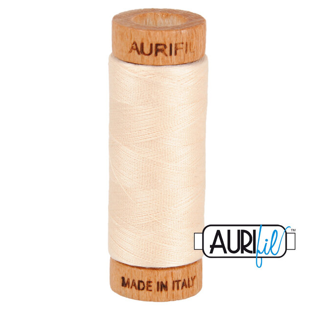 Aurifil 80 WT cotton 2000 Light Sand