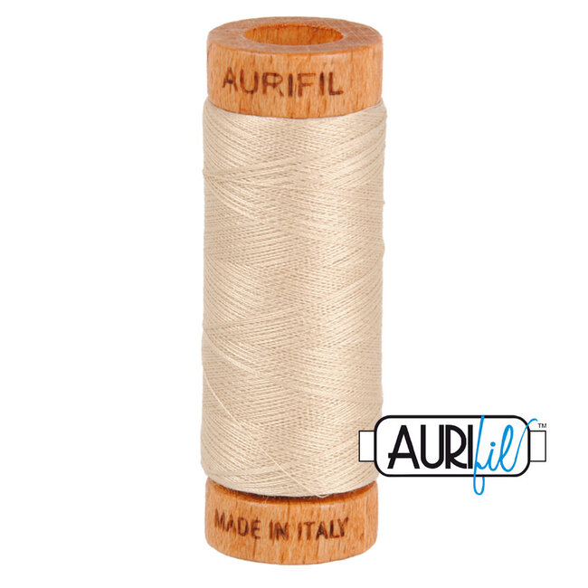 Aurifil 80 WT cotton 2312 Ermine