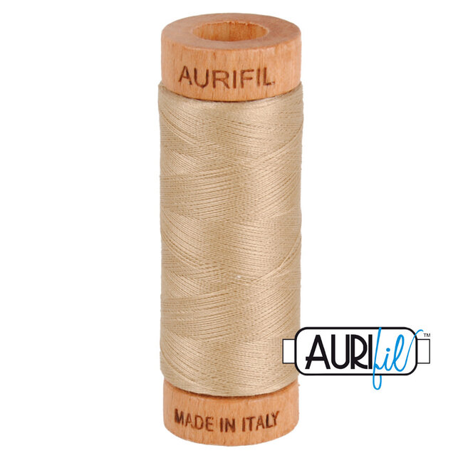 Aurifil 80 WT cotton 2326 Sand