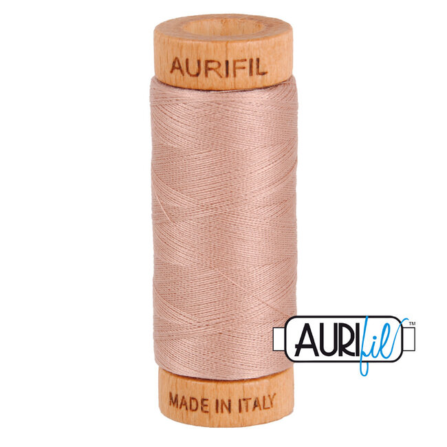Aurifil 80 WT cotton 2375 Antique Blush