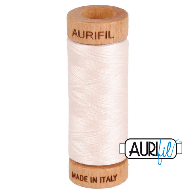 Aurifil 80 WT cotton 2405 Oyster