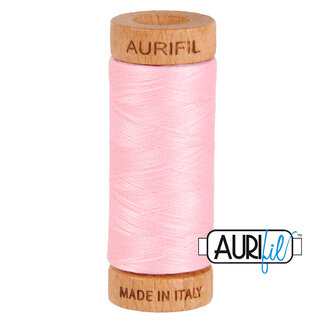 AURIFIL Aurifil 80 WT cotton 2423 Baby Pink