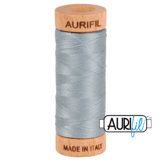 AURIFIL Aurifil 80 WT cotton 2610 Light Blue Grey