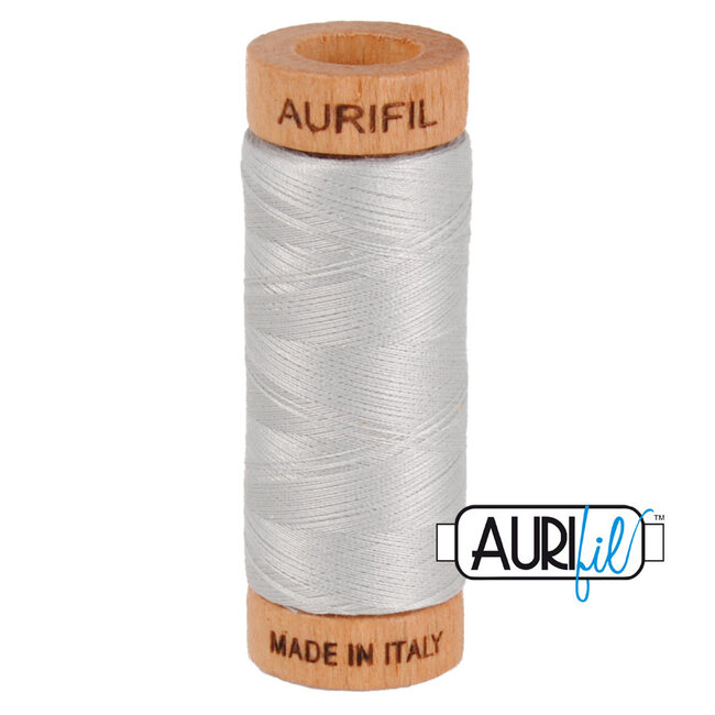 Aurifil 80 WT cotton 2615 Aluminium