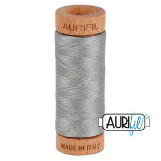 AURIFIL Aurifil 80 WT cotton 2620 Stainless Steel