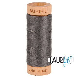 AURIFIL Aurifil 80 WT cotton 2630 Dark Pewter
