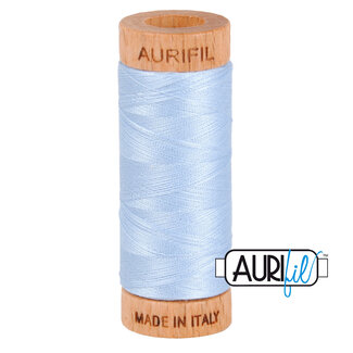 AURIFIL Aurifil 80 WT cotton 2710 Light Robins Egg