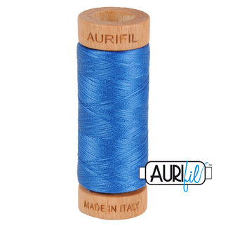 AURIFIL Aurifil 80 WT cotton 2730 Delft Blue