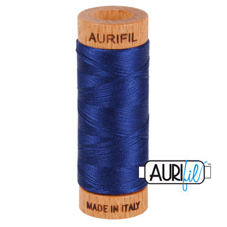 AURIFIL Aurifil 80 WT cotton 2784 Dark Navy