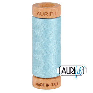 AURIFIL Aurifil 80 WT cotton 2805 Light Grey Turquoise
