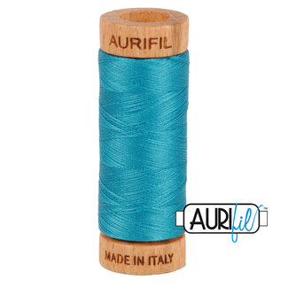 AURIFIL Aurifil 80 WT cotton 4182 Dark Turquoise