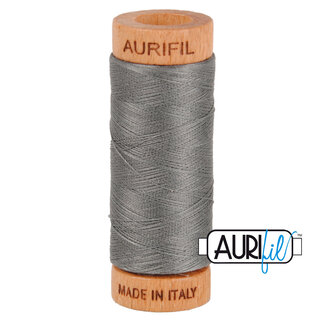 AURIFIL Aurifil 80 WT cotton 5004 Grey Smoke