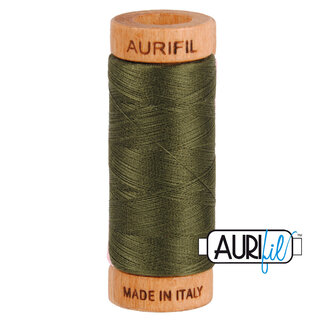 AURIFIL Aurifil 80 WT cotton 5012 Dark Green
