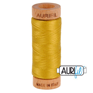 AURIFIL Aurifil 80 WT cotton 5022 Mustard