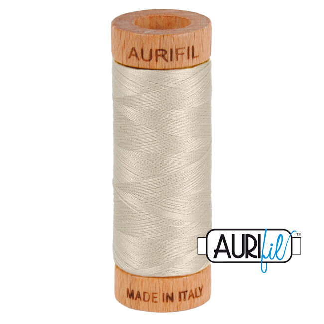Aurifil 80 WT cotton 6725 Moondust