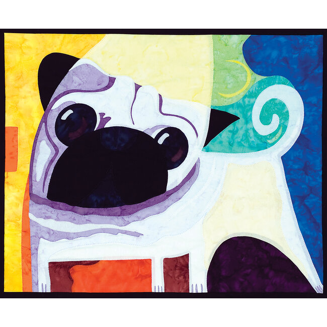 Pugcasso Perrito pattern