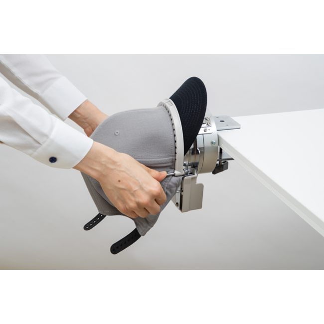 Flat brim cap frame set (60x130mm)(2 3/8"x5") (frame, mounting bracket & jig)