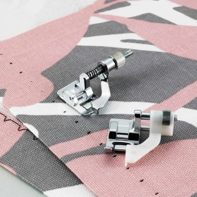 Blind stitch foot, adjustable (horizontal) for Brother