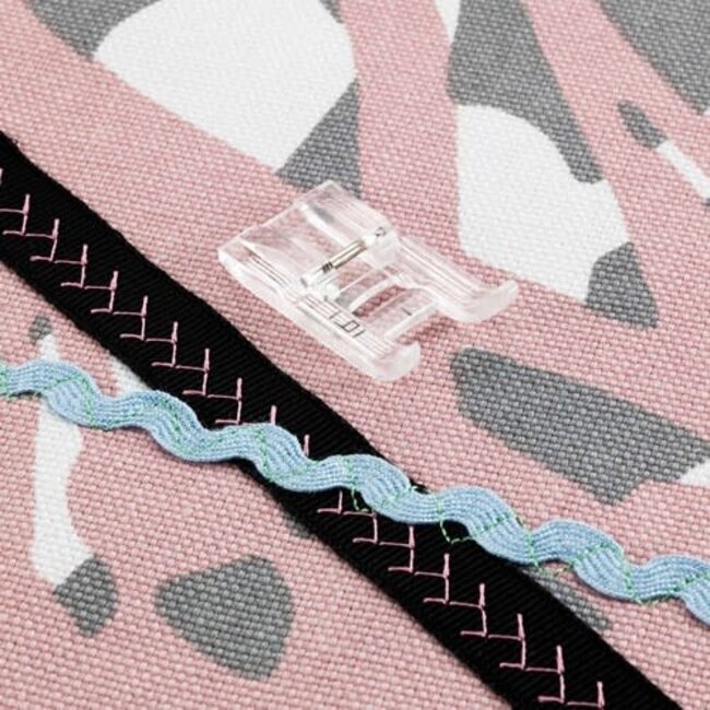 Clear-view foot, 7mm for Brother