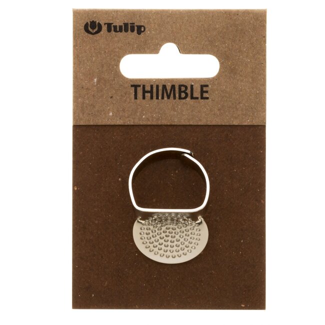 Adjustable Palm Thimble, silver