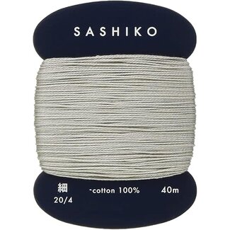 Daruma Carded Sashiko Thread, Thin - Gray 217