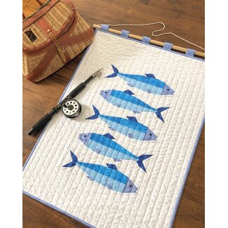 Apples & Beavers Sardines Mini Quilt Pattern
