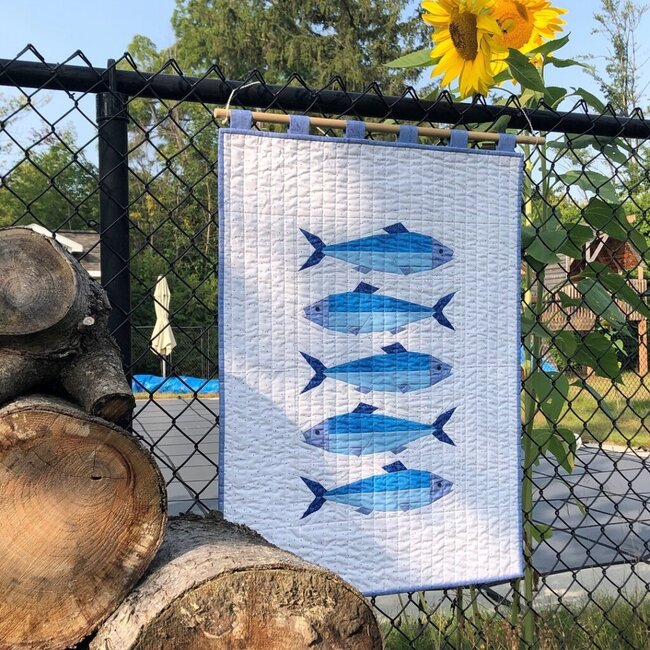 Sardines Mini Quilt Pattern