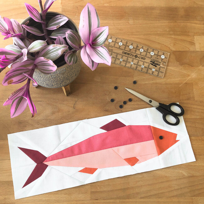 Sardines Mini Quilt Pattern