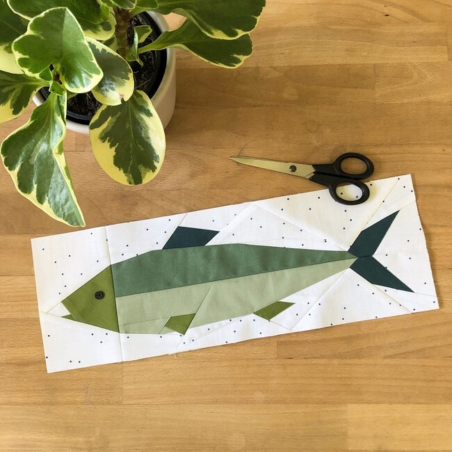 Sardines Mini Quilt Pattern
