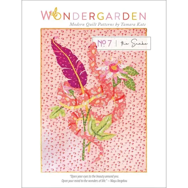 Wonder Garden No 7 - The Snake Quilt Pattern