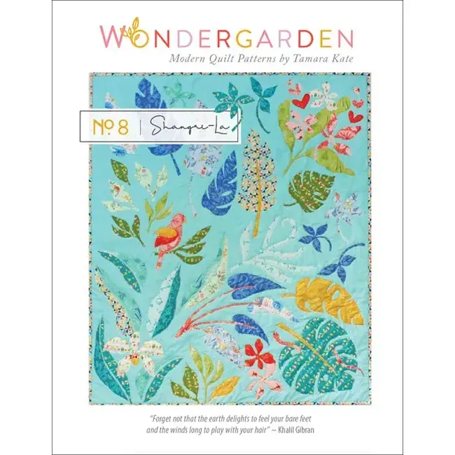 Wonder Garden No 8 - Shangri-La Quilt Pattern