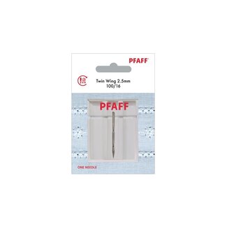 PFAFF Pfaff Twin Wing Needle - Size 100/16 - 2.5mm 1 pack