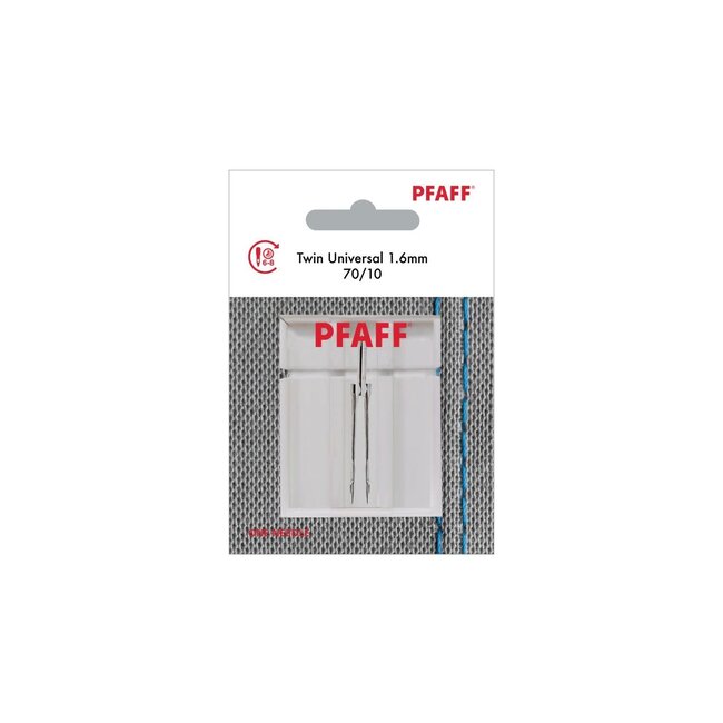Pfaff Twin Universal Needle - Size 70/10 - 1.6mm 1 pack