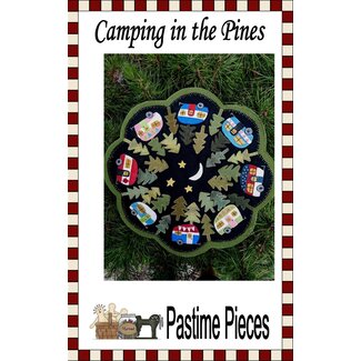 Pastime Pieces Camping in the Pines Wool Applique Pattern