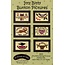 Itty Bitty Button Pictures Wool Applique Pattern