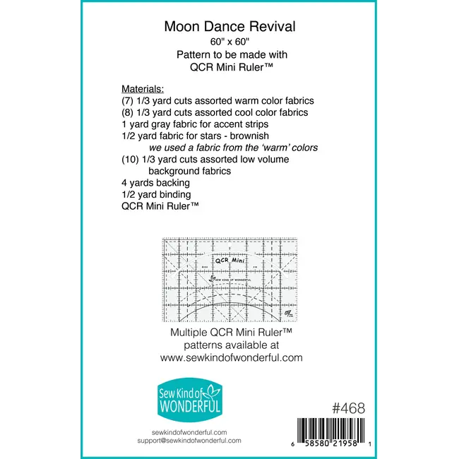 Moon Dance Revival Quilt Pattern